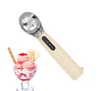 Serveur De Crème Glacée Électrique - cuillère-Chauffante Rechargeable Par USB, Outil À Dessert À Poignée Ergonomique, cuillère-À Décongélation Rapide | Portion Lisse Pour Sorbet Au Yaourt Glacé