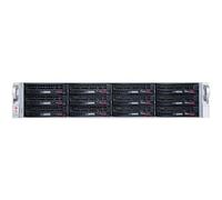 Serveur d'enregistrement vidéo Hanwha 2U-12BAY-72TB-RAW