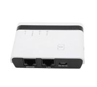 Serveur d'impression Réseau USB 2.0 sans Fil - 10/100 Mbps LAN Bridge USB Imprimante Server Adaptateur, Support 7/8/10/11 /, OS, Prise en Charge 4 Imprimantes (Prise UE)