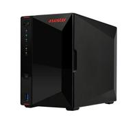 ASUSTOR Serveur NAS AS5402T Nimbustor 2 Gen2 – Intel Celeron Quad‑Core 2.0 GHz, 4GB DDR4, 2x 2.5GbE