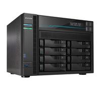 ASUSTOR NAS AS6508T, 8 baies, Atom C3538 2,1 GHz, 8 Go, 2 x 2,5 Go 2 x 10 Go, RAID 0/1 JBOD, USB 3.0