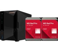 Serveur NAS Asustor Drivestor 2 Pro Gen2 AS-3302T - 16To (2x8To) WD Red Pro