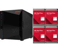 Serveur NAS Asustor Nimbustor 4 AS-5304T - 16To (4x4To) WD Red Plus