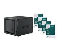 Serveur NAS Synology DS925+ (16Go RAM) avec 4x 6To HAT PLUS Noir