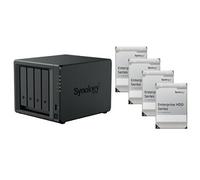 Serveur NAS Synology DS925+ (4Go RAM) avec 4x 4To HAT Enterprise Noir