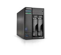 Serveur NAS Asustor Lockerstor 2 AS6602T 90-AS6602T00-MD30 4Go DDR4 3.5 Serial ATA III Noir Lockerstor G