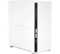QNAP TS-233 serveur de stockage NAS Tower ARM Cortex-A55 2 Go 0 To QNAP QTS Blanc