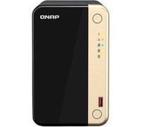 QNAP TS-264 NAS Tower Intel® Celeron® N5095 8 Go 0 To QNAP QTS Noir, Or