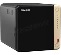 QNAP TS-464 NAS Tower Intel® Celeron® N5095 8 Go DDR4 0 To QNAP QTS Noir