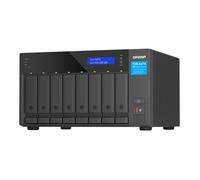 QNAP TVS-h874 NAS Tower Intel® Core™ i7 32 Go DDR4 0 To QuTS hero Noir