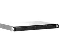 QNAP TS-464eU NAS Rack (1 U) Intel® Celeron® N5095 8 Go DDR4 0 To QNAP Turbo System Aluminium, Noir