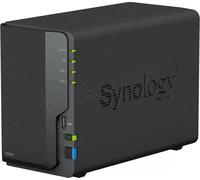 Synology DS223 (0 To), Serveur de stockage en réseau, Noir