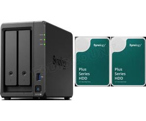 Serveur NAS Synology DiskStation DS725+ - 24To (2x12To) HDD Plus