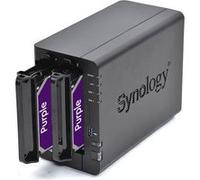 Serveur NAS Synology DS223 8To avec 2x disques durs WD 4To PURPLE Noir G