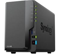 Synology Serveur de stockage NAS DiskStation DS224+ Bureau Ethernet/LAN Noir J4125