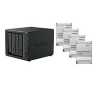 Serveur NAS Synology DS425+ (6Go RAM) avec 4x 16To HAT Enterprise Noir G
