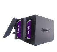 Serveur NAS Synology DS723+ 12To avec 2x disques dur WD 6To Purple, 2Go DDR4 ECC Noir G