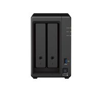 Serveur NAS Synology DS723+ | CPU: AMD Ryzen R1600 RAM: 2GB | 2x 1GB RJ-45, 1x USB 3.2 Gen 1 | Garantie 3 années