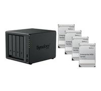Serveur NAS Synology DS925+ (4Go RAM) avec 4x 4To HAT Enterprise Noir