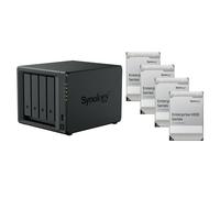 Serveur NAS Synology DS925+ avec 4x disque dur 12TB HAT Enterprise et avec 4GB RAM