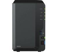 Synology DS223 (0 To), Serveur de stockage en réseau, Noir
