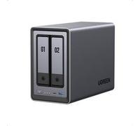 Serveur NAS Ugreen 2 baies DXP2800 64 To Gris anodisé