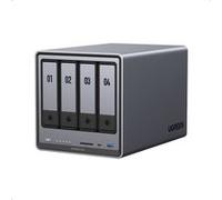Ugreen Serveur NAS DX4800 Plus 4 baies 112 To Gris anodisé