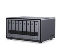 Serveur NAS Ugreen 8 baies DXP8800 Plus 208 To Gris anodisé