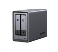 Ugreen NASync DXP2800 NAS System 2-Bay Compact Intel® N N100 8 Go DDR5 0 To UGOS Pro Noir