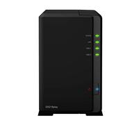 Serveur Synology DiskStation DS218play avec 2 disques durs Seagate Ironwolf, intégré et prêt à l'emploi (2x10TB Seagate Ironwolf) Noir