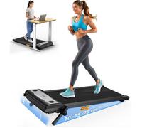 Servfit Tapis de Marche Inclinable 3-en-1, 2.5HP, Télécommande, LED, Sécurité, Bureau/Maison