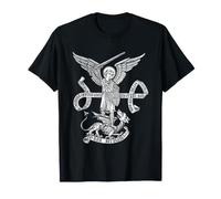 Serviam Saint Michel l'Archange Cri de Bataille T-Shirt