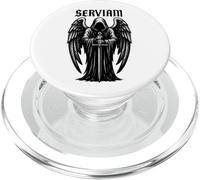 Serviam - Saint Michel PopSockets PopGrip pour MagSafe