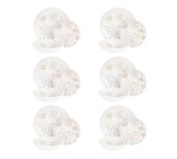 Service 18 assiettes blanches Flor Collection