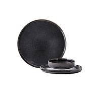 Service 18 pièces noir - "Charbon" Laguiole Cuisson