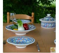 Service à couscous assiettes Tebsi Bakir Royal - 6 pers