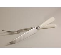 Service à découper Newbridge blanc écume