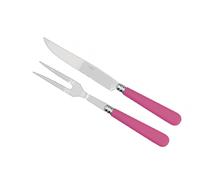 Service à découper Newbridge rose fushia