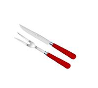 Service à découper Newbridge rouge vermillon