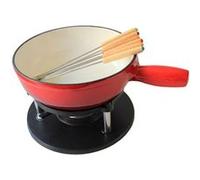 Service à fondu savoyard 2L - Baumalu - Rouge - Fonte Aluminium Rouge G