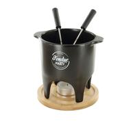 COOK CONCEPT - KC2488 - Fondue Individuelle Ou Duo Cuisine Cuisson Specifique Plaque Rechaud Plancha Barbecue