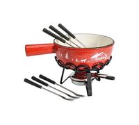 Service à fondue 6 fourchettes rouge Tableandcook SH-C20R