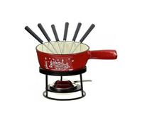 Table&cook Service à fondue Chalet HHF-078 Rouge