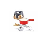 Service à fondue en fonte émaillée, Ø 16 cm [Rosenstein & Söhne]