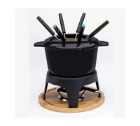 Service À Fondue Bourguignonne Caquelon Noir 17cm* - 71747