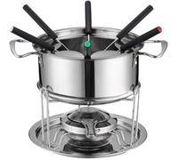Service À Fondue En Fonte Pour 6 Personnes Service À Fondue Avec Brûleur Et Fourchettes Ensemble Multifonctionnel À Fondue