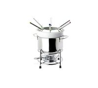 Service à fondue Roma pour 6 personnes - - Argent - Inox
