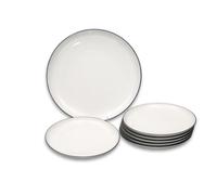 Service à gâteaux Thun Tom, rayures bleues, 7 pièces