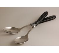 Service à salade Diana nacré noir