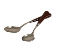 Service à salade Newbridge chocolat